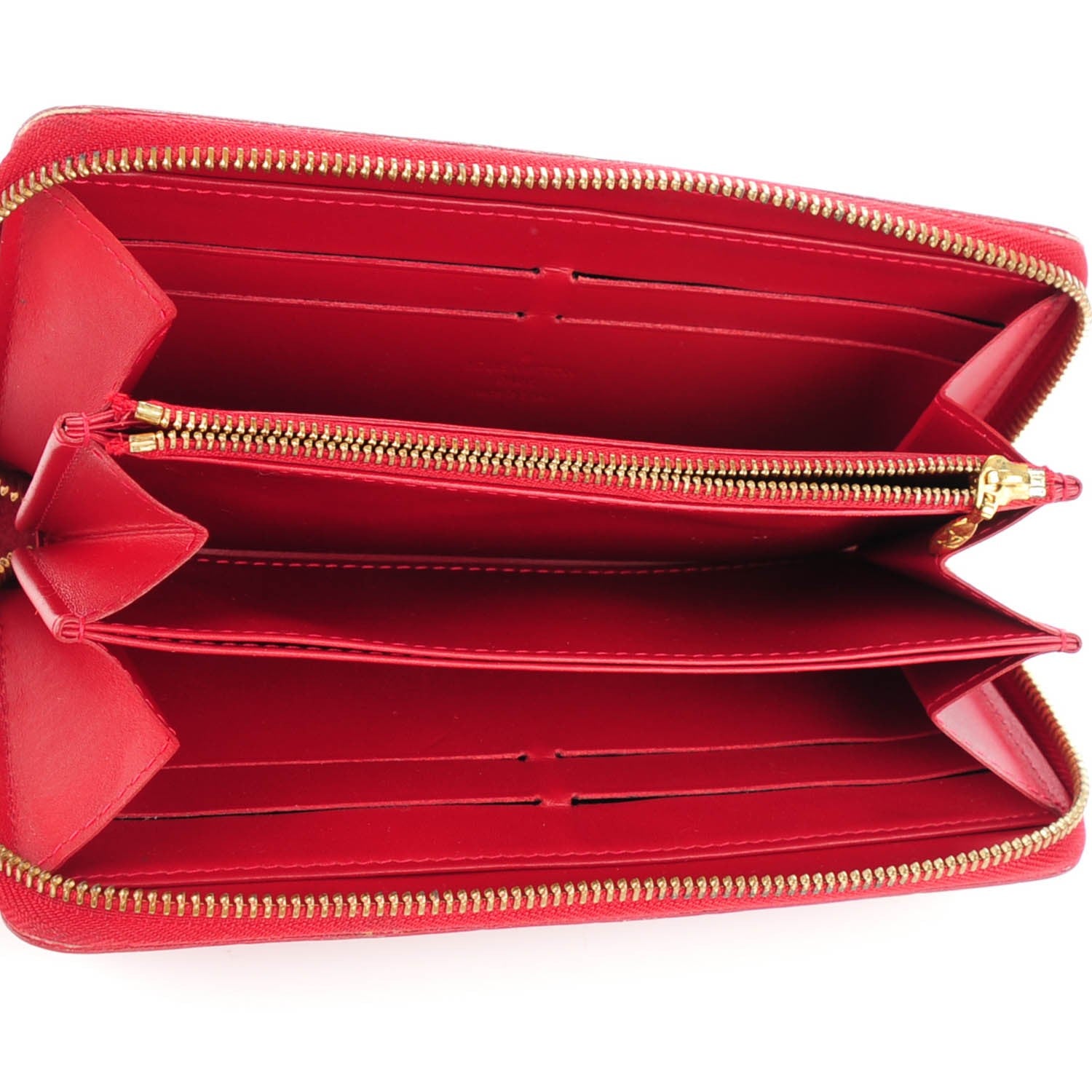 Louis Vuitton Vernis Zippy Wallet Pomme D'Amour 5 of 7