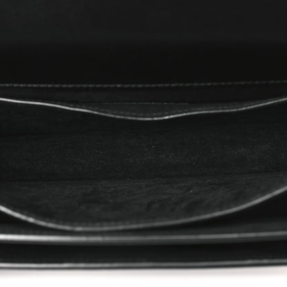 Saint Laurent Calfskin Medium Monogram Monochrome Sunset Black 5 of 11