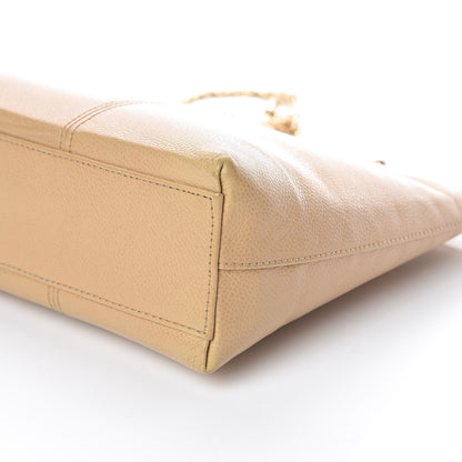 Chanel Caviar CC Shoulder Bag Beige 11 of 11