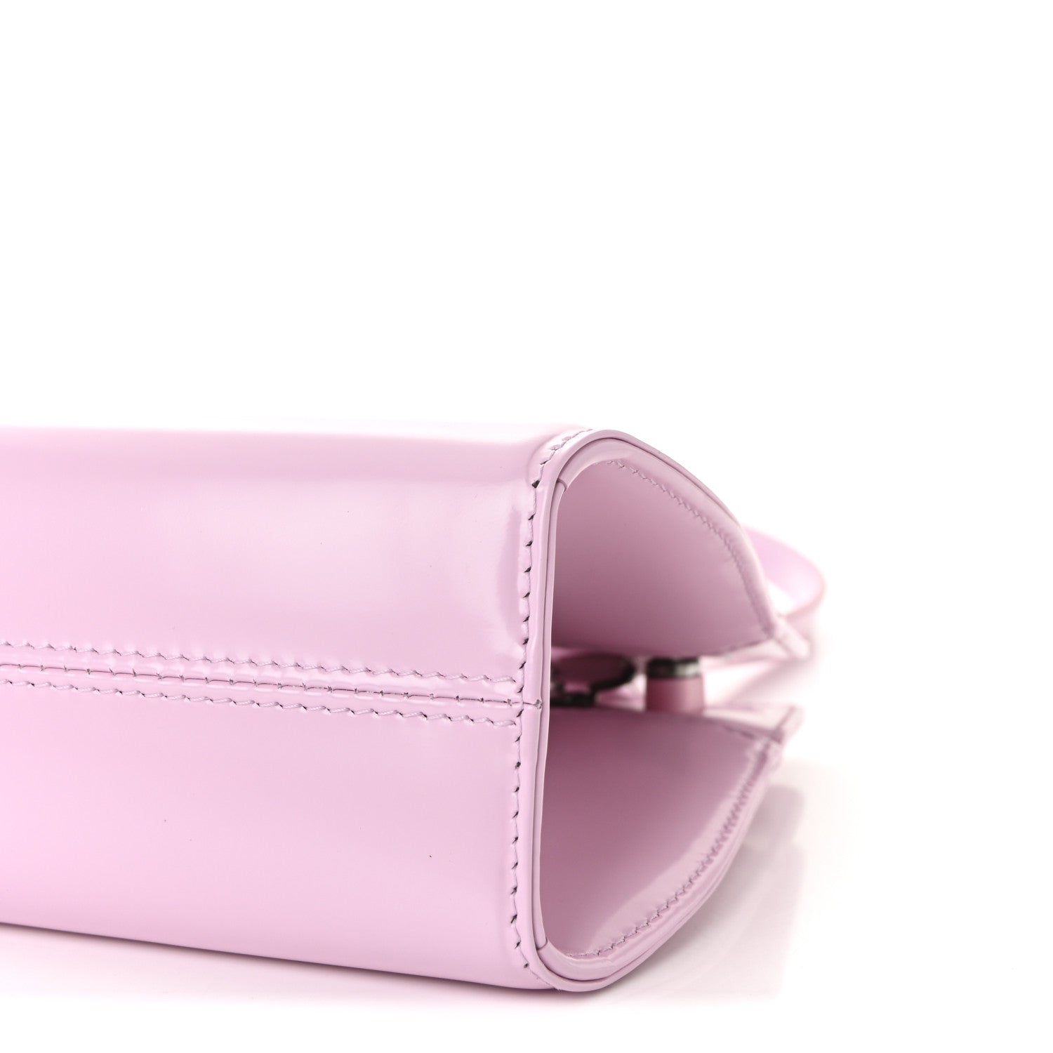Salvatore Ferragamo Brushed Calfskin Mini Wanda Top Handle Bag Bubble Gum 8 of 8