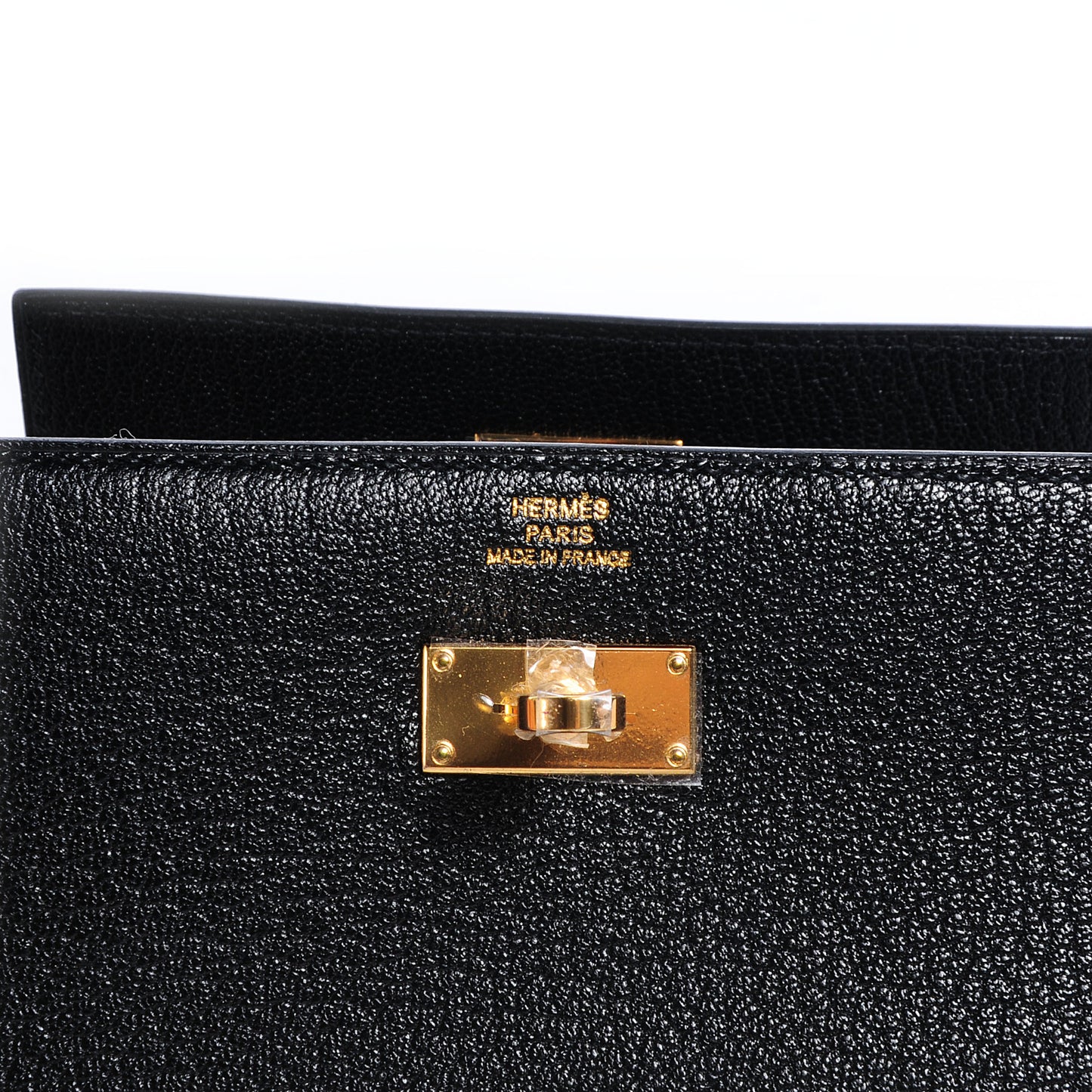 Chevre Mysore Medium Kelly Wallet Black