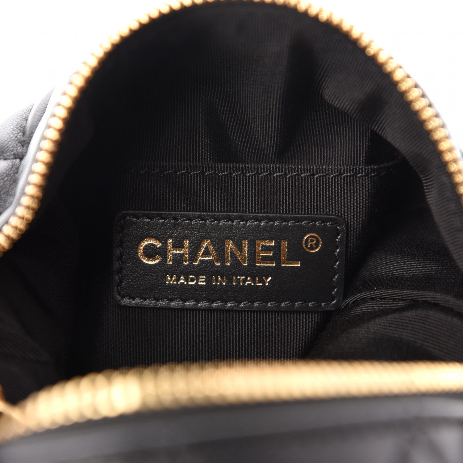 Chanel Lambskin Quilted Small Perfect Meeting Hobo Black 8 of 10