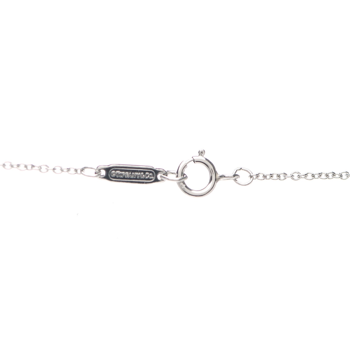 Platinum Diamond Blue Sapphire Enchant Dragonfly Key Pendant Necklace