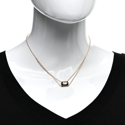 Chanel 18K Beige Gold Coco Crush Pendant Necklace 2 of 4