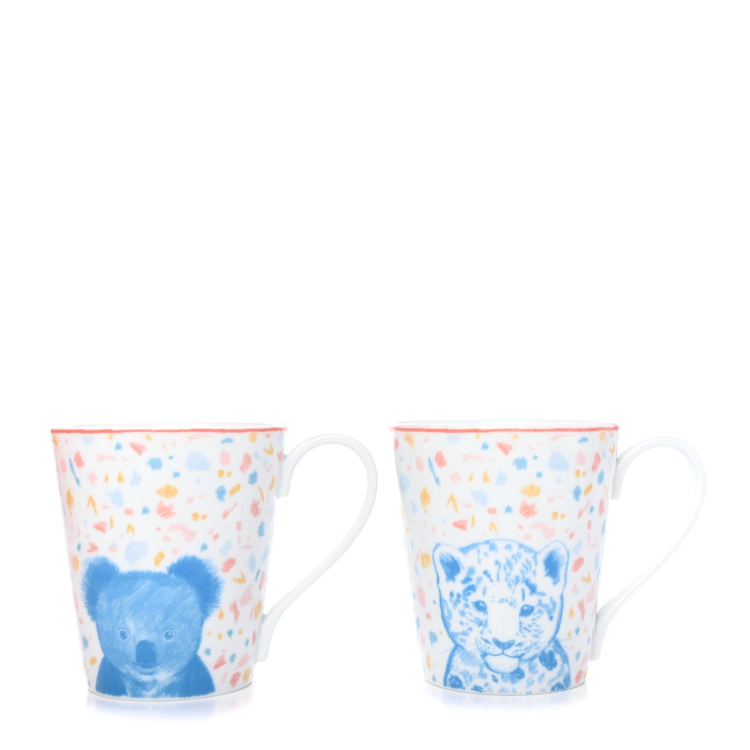 Hermes Porcelain Passe-Passe Mug Set of 2 2 of 4