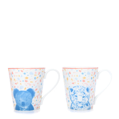Hermes Porcelain Passe-Passe Mug Set of 2 2 of 4