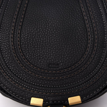 Chloe Calfskin Mini Marcie Round Crossbody Bag Black 9 of 9