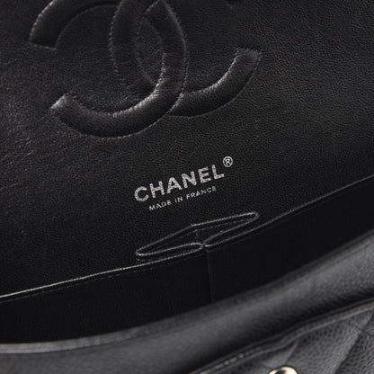 Chanel Caviar Quilted Medium Double Flap Black 5 of 10