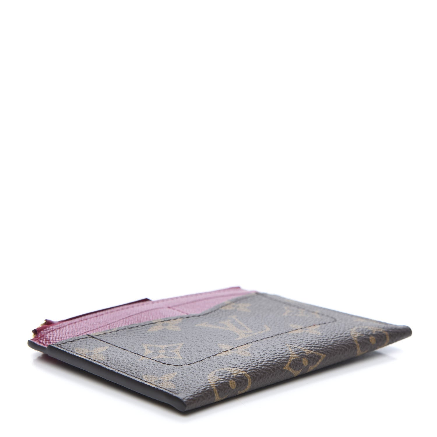 Louis Vuitton Monogram Zipped Card Holder Fuchsia 4 of 6