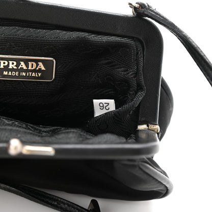 Prada Tessuto Nylon Crossbody Bag Black 6 of 11