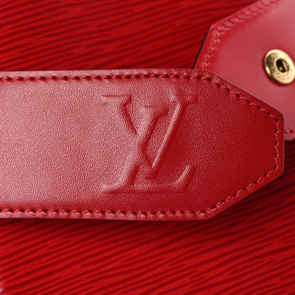 Louis Vuitton Epi Sac D'Epaule Castillan Red 11 of 11