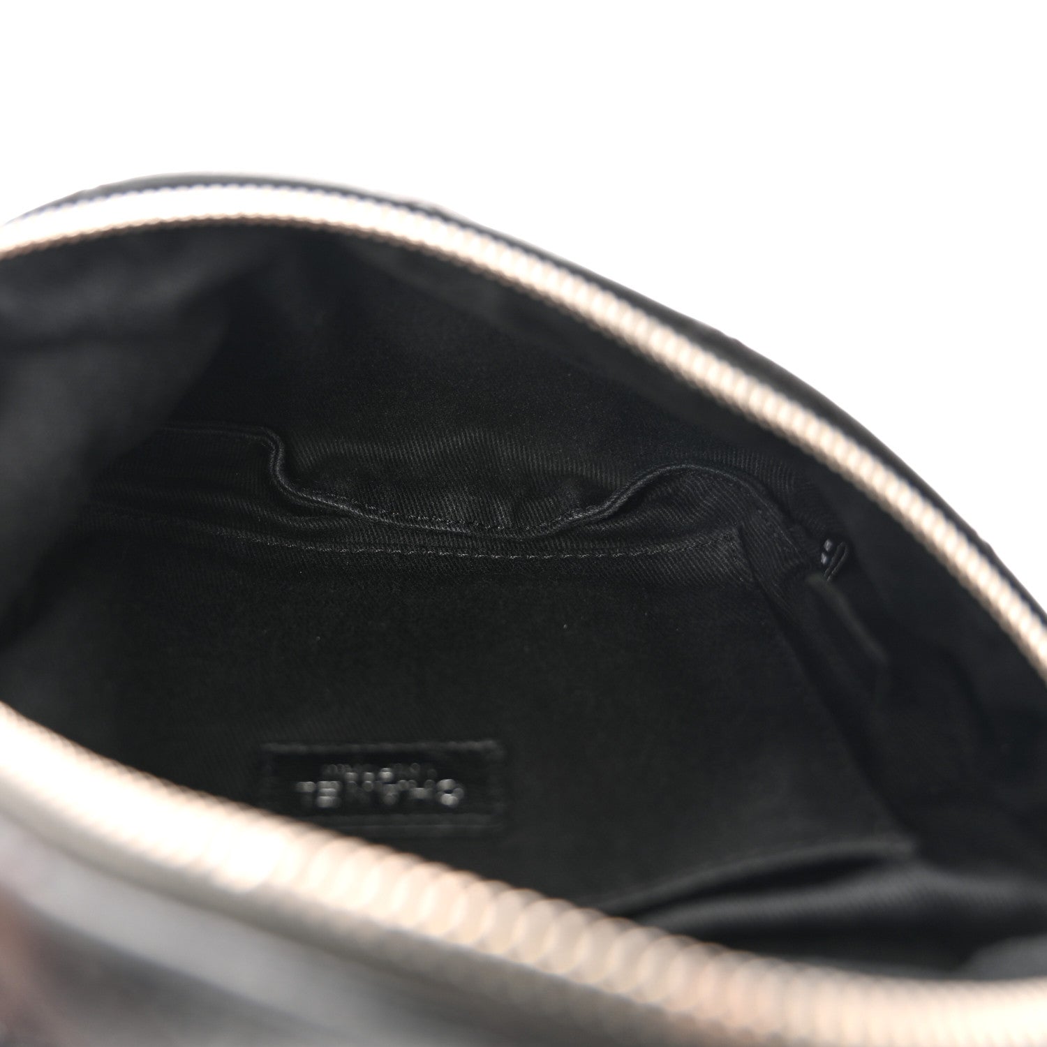 Chanel Grained Calfskin Quilted Waist Belt Bag Black 5 of 14