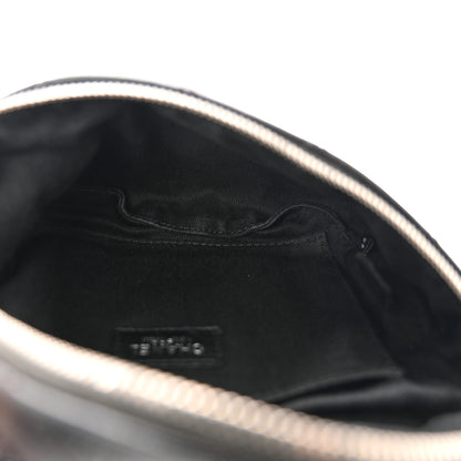 Chanel Grained Calfskin Quilted Waist Belt Bag Black 5 of 14