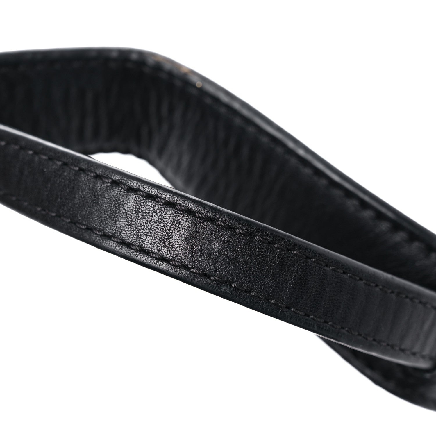 Burberry Grainy Calfskin House Check Small Maidstone Black 21 of 23