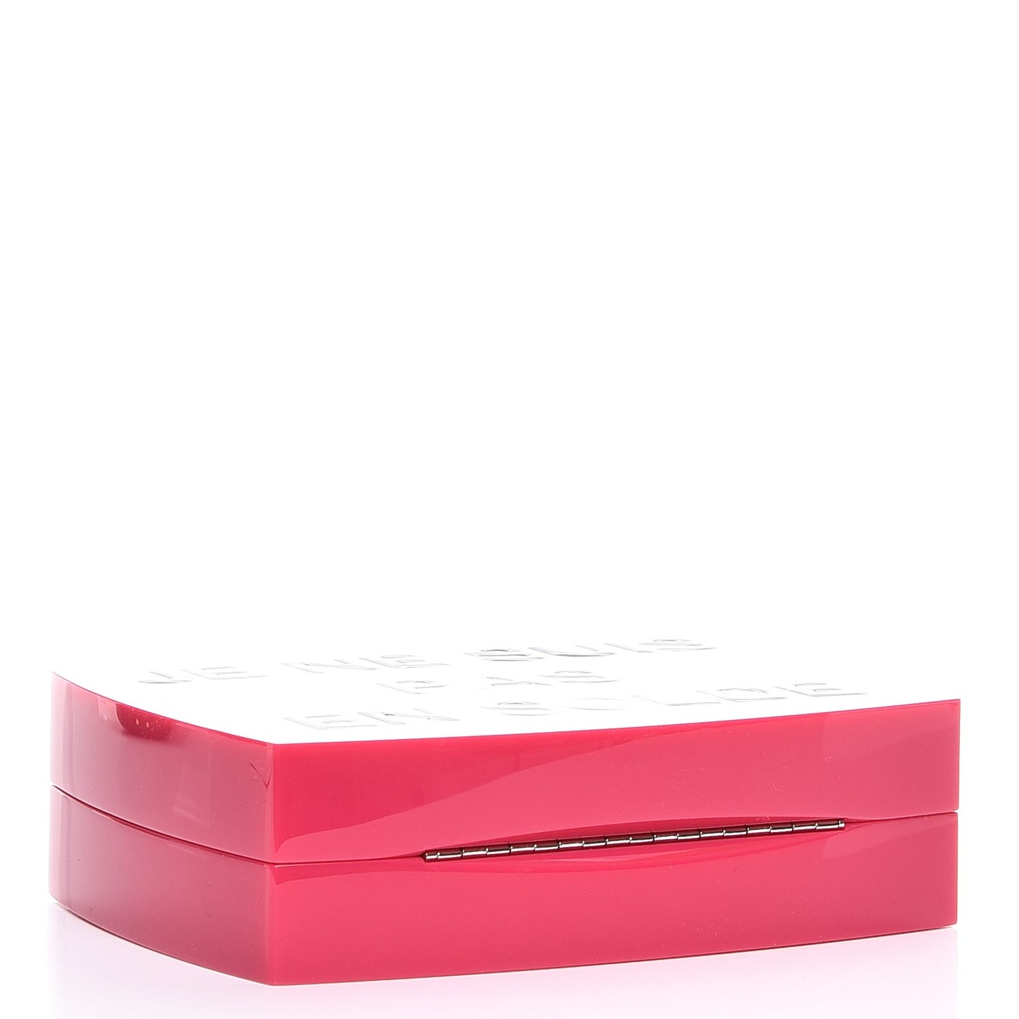 Plexiglass Evening In The Street 5x5=CC Small Clutch Fuchsia