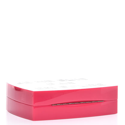 Chanel Plexiglass Evening In The Street 5x5=CC Small Clutch Fuchsia 5 of 9