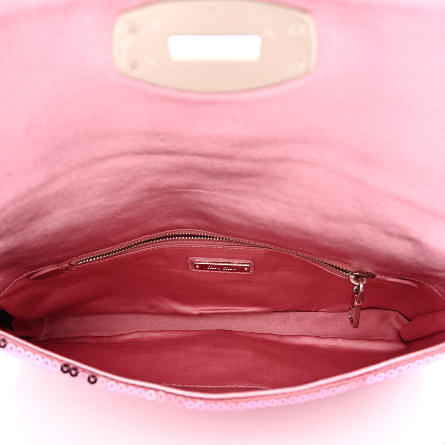 Paillettes Crystal Sequin Flap Rosa