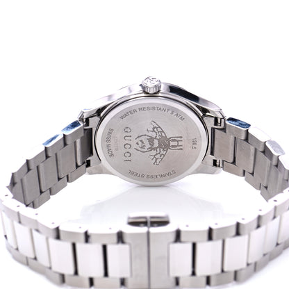 Gucci Stainless Steel 27mm G-Timeless Charm Quartz Watch 4 of 6