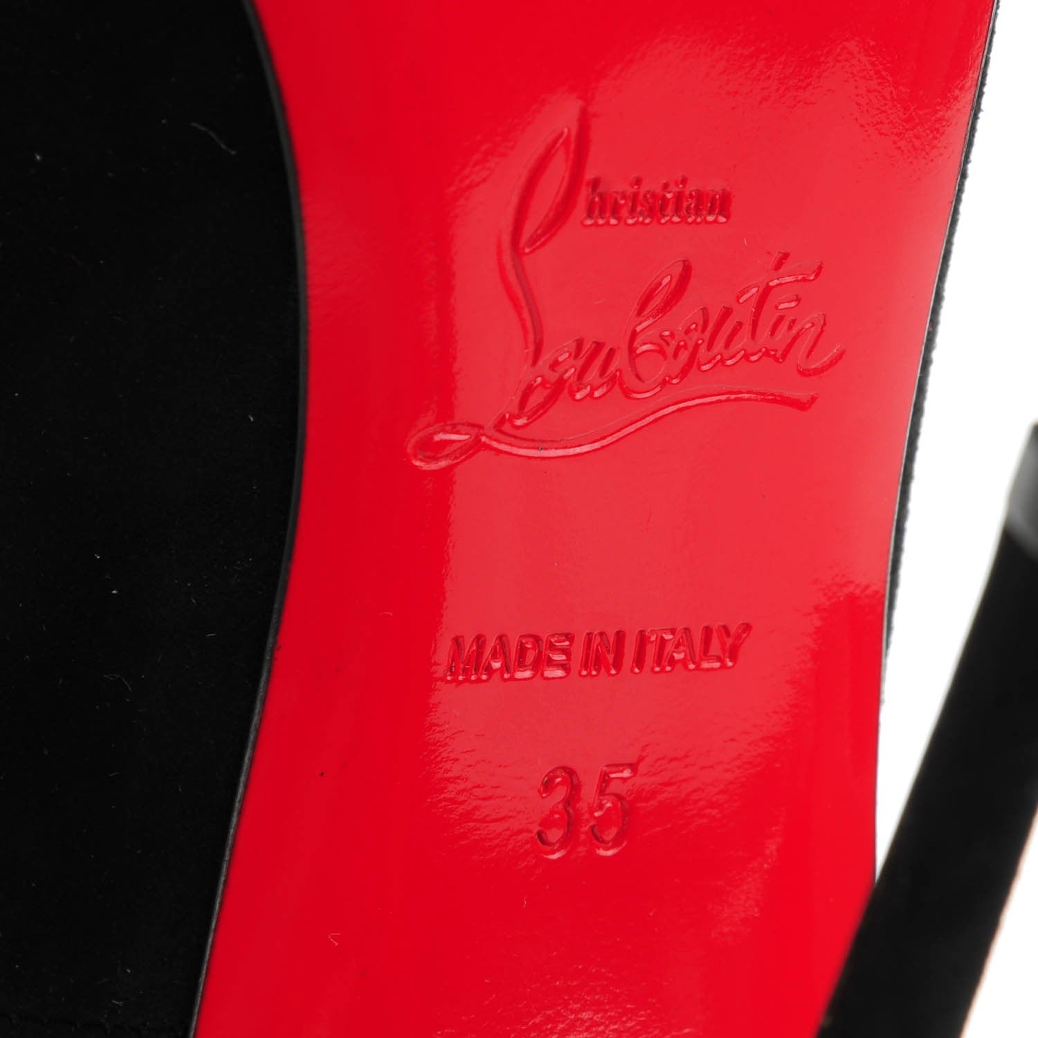Christian Louboutin Suede So Kate 120 Pumps 35 Black 6 of 8