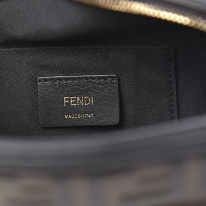 Fendi Vitello Century F is Fendi Bi-Color FF 1974 Embossed Camera Case Maya Black 6 of 11
