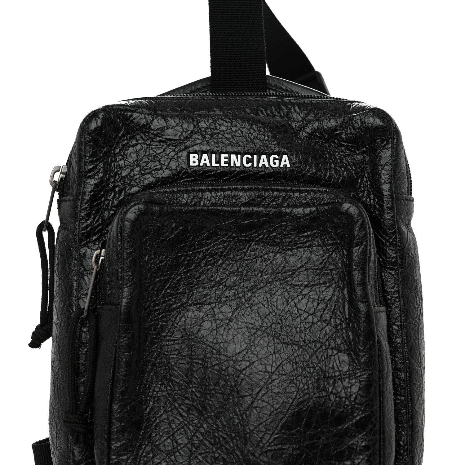 Balenciaga Agneau Explorer Crossbody Black 8 of 10