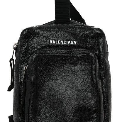 Balenciaga Agneau Explorer Crossbody Black 8 of 10