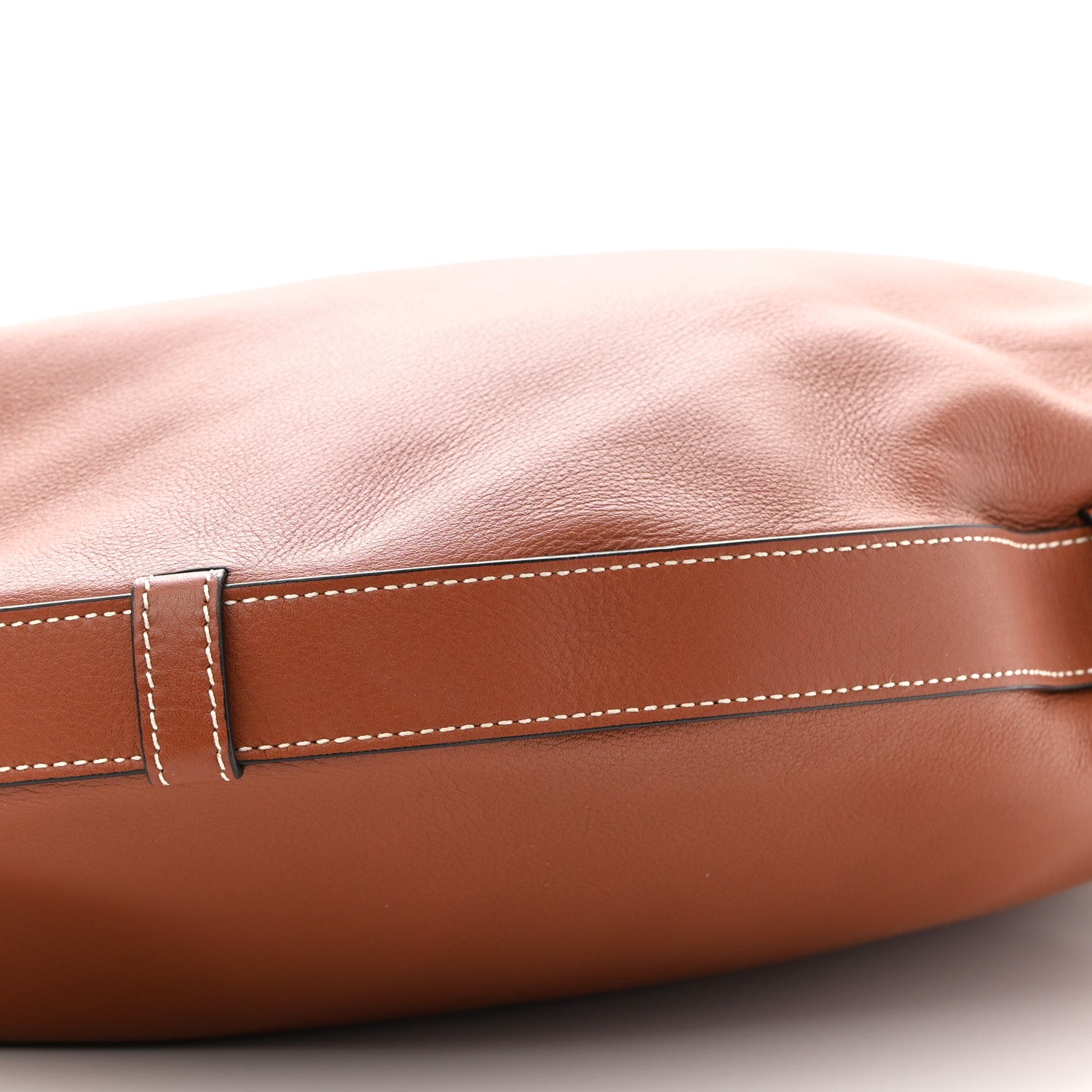 Celine Supple Calfskin Medium Strap Leandre Shoulder Bag Brown 11 of 11