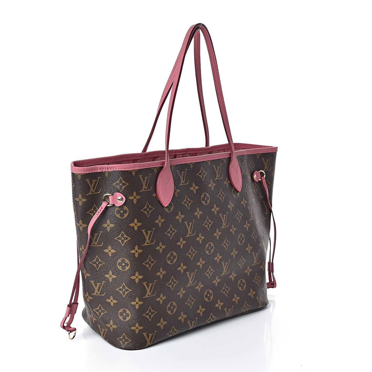 Monogram Articles de Voyage Ikat Neverfull MM Rose Velours