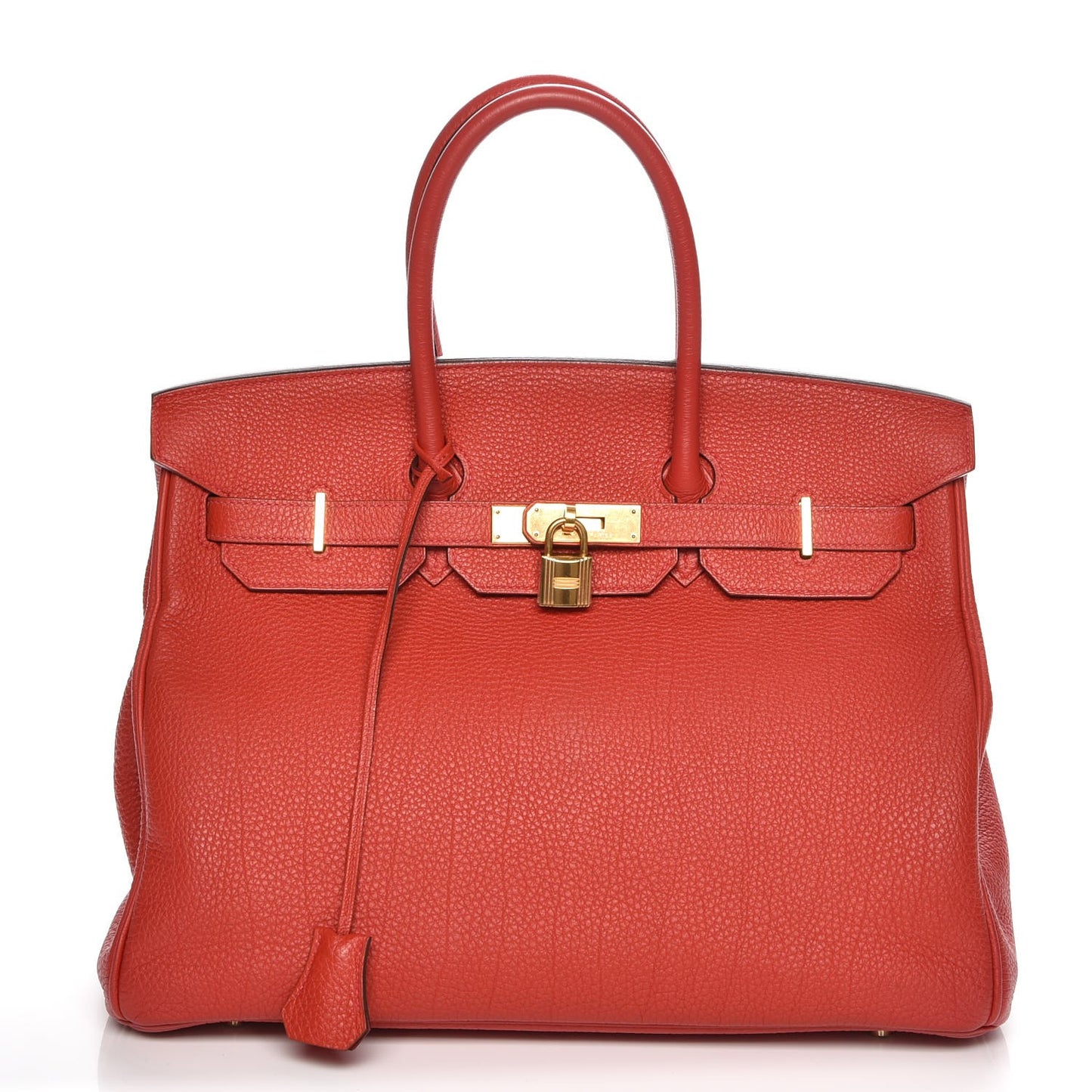 Togo Birkin 35 Rouge Casaque