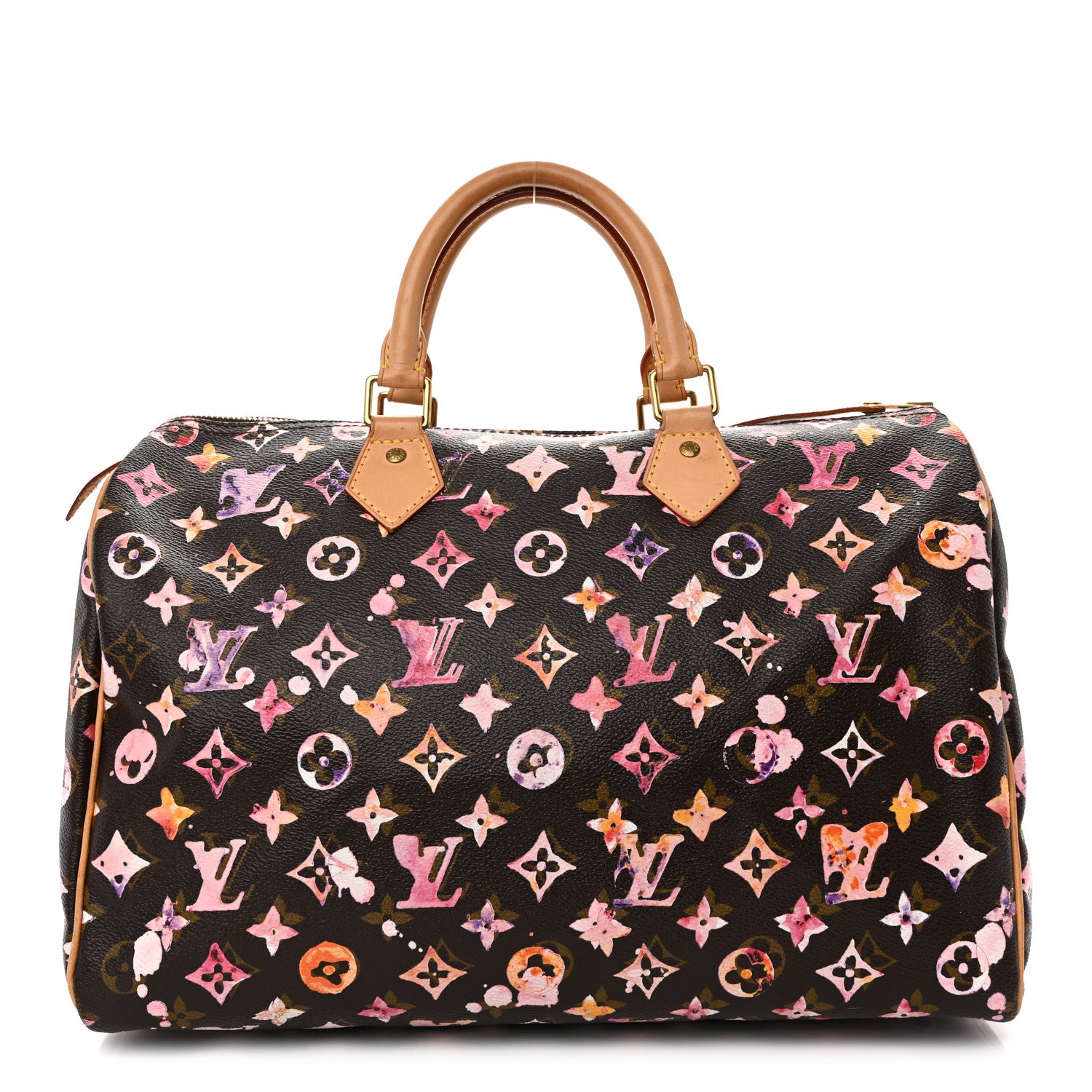Louis Vuitton Watercolor Aquarelle Speedy 35 Brown 1 of 12