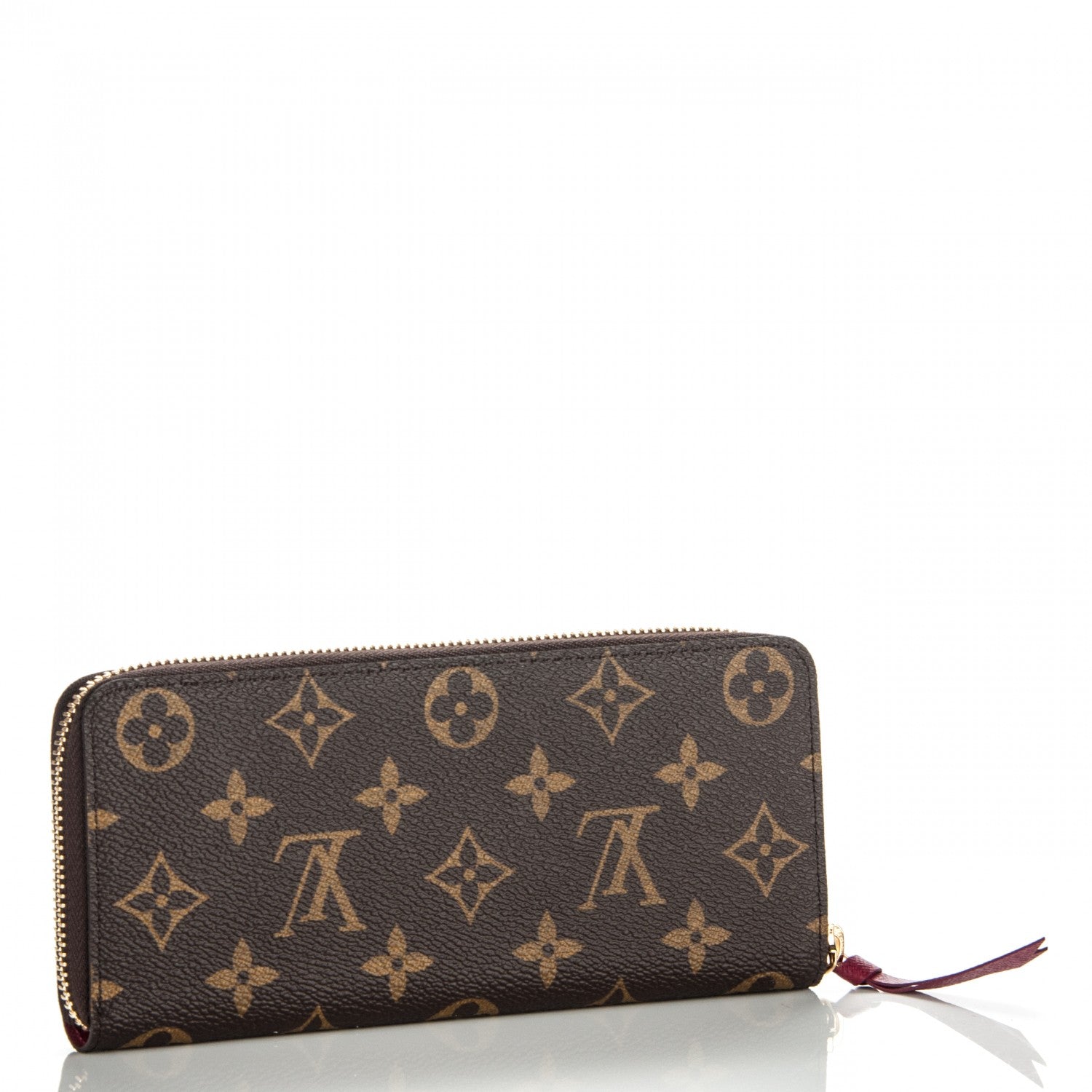 Louis Vuitton Monogram Clemence Wallet Fuchsia 3 of 7