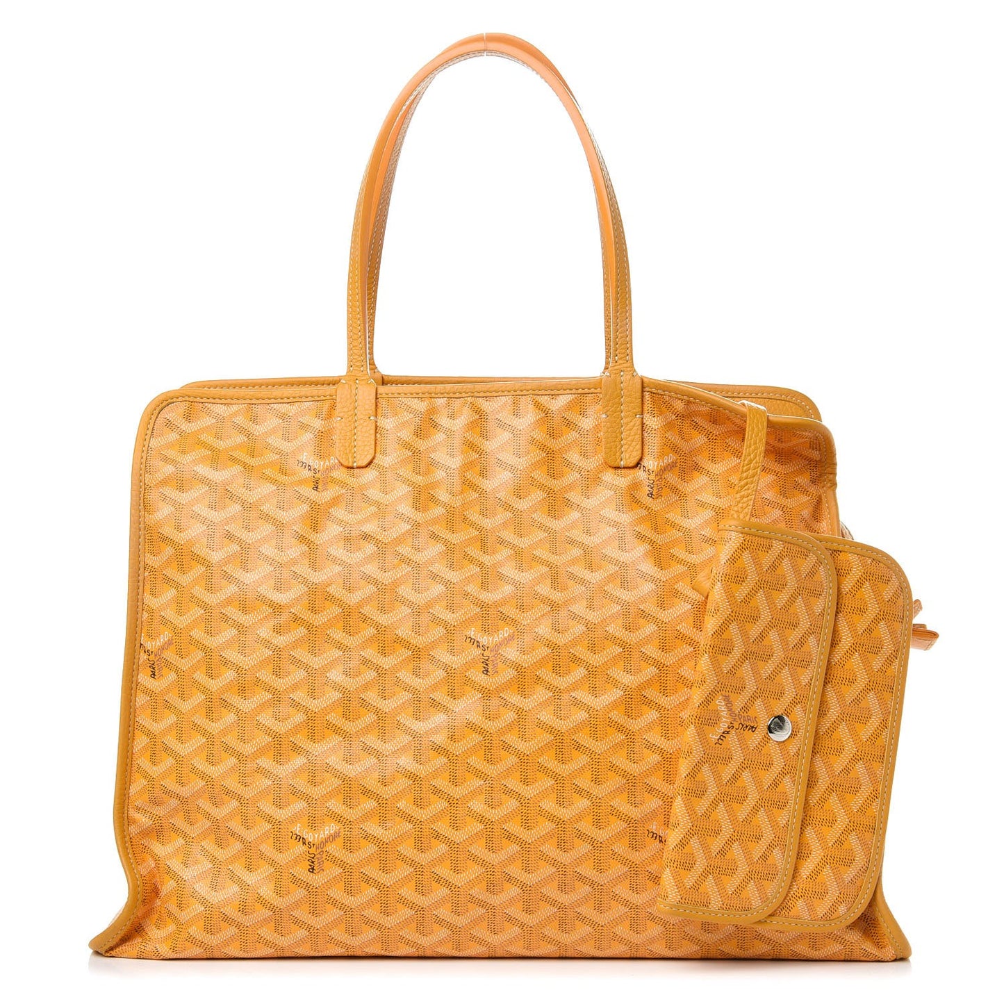Goyardine Sac Hardy Pet Carrier PM Yellow
