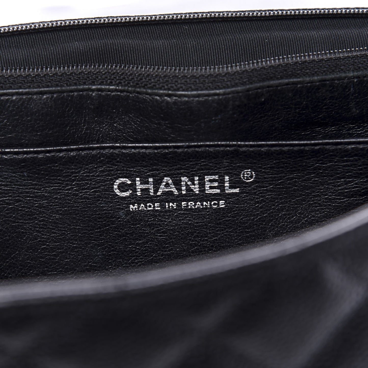 Caviar Quilted Jumbo Single Flap Black