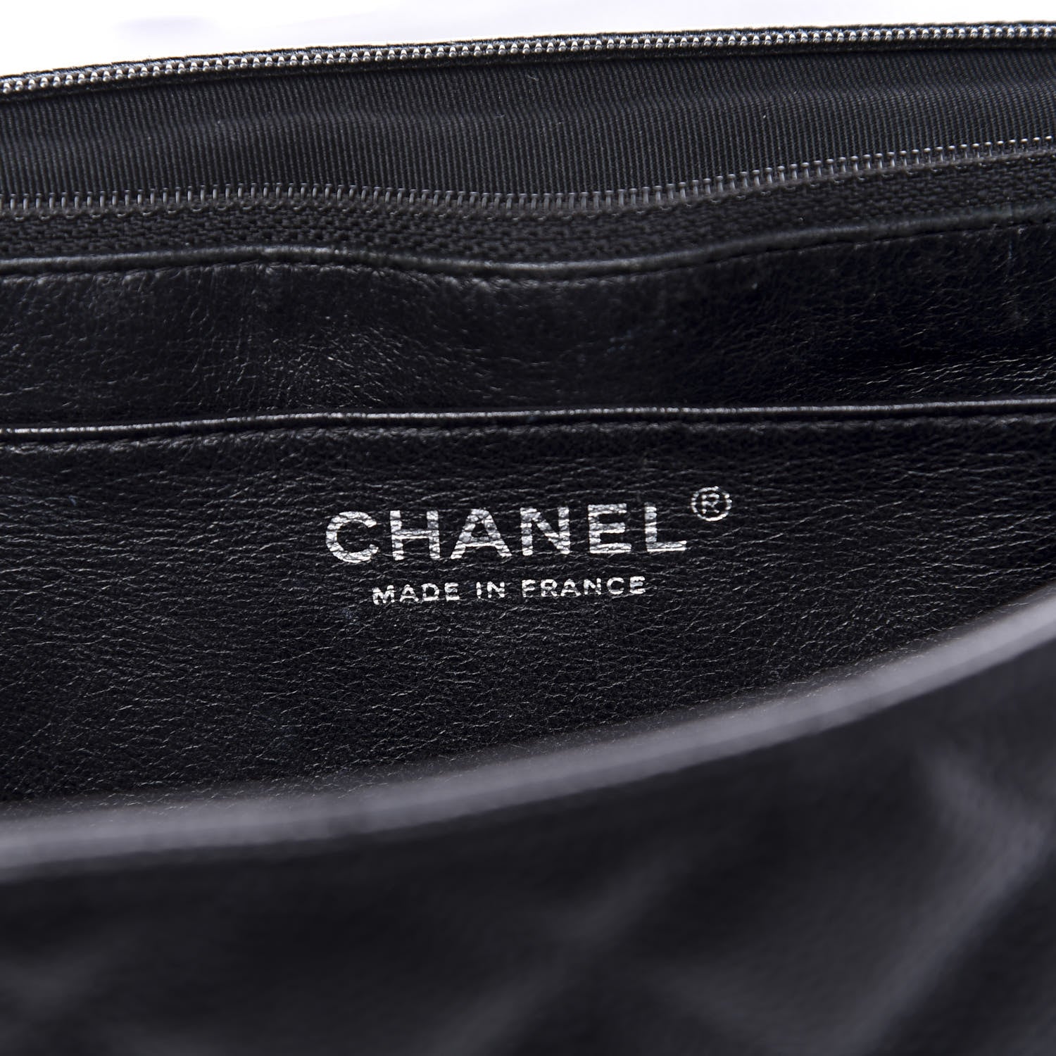 Chanel Caviar Quilted Jumbo Single Flap Black 6 of 9