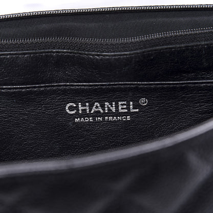 Chanel Caviar Quilted Jumbo Single Flap Black 6 of 9