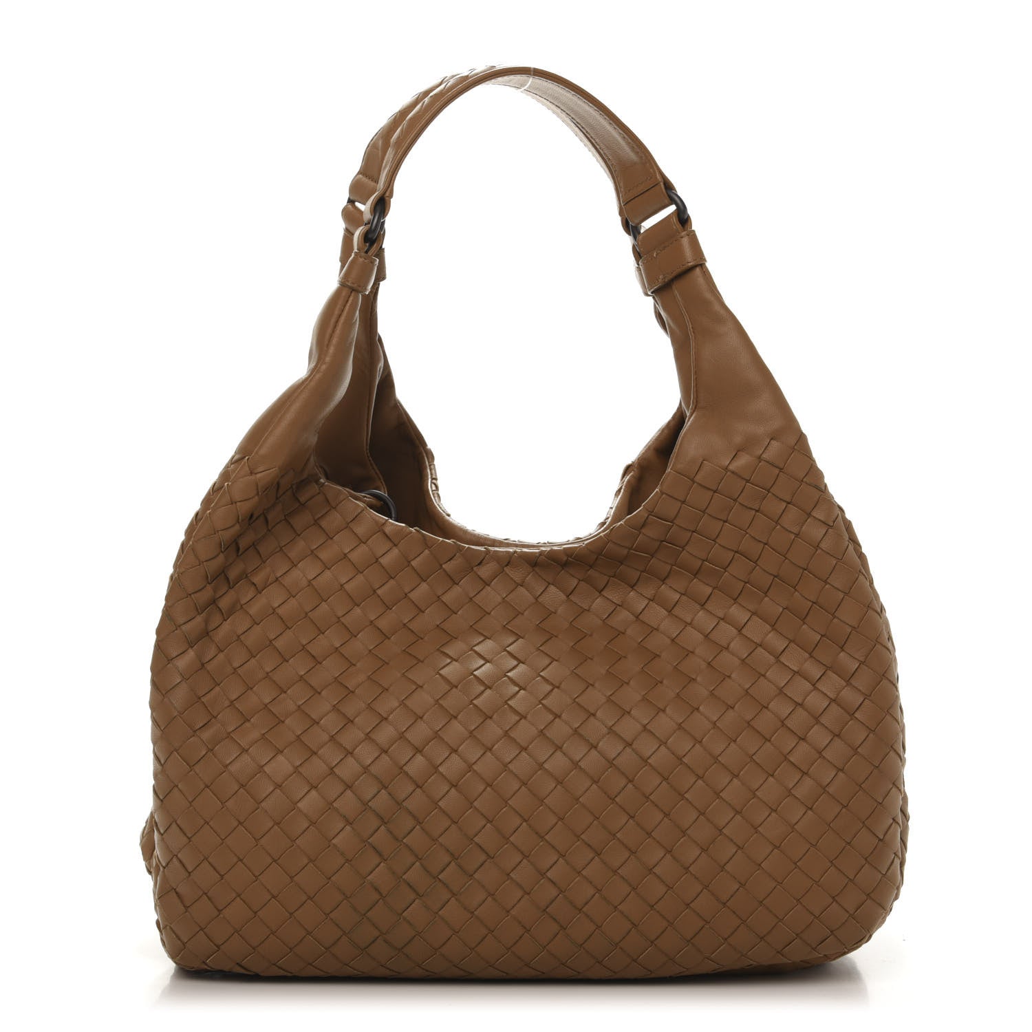 Bottega Veneta Nappa Intrecciato Medium Campana Hobo Noce 1 of 11