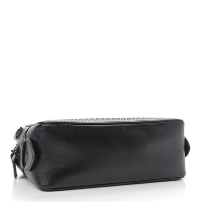 Alaia Calfskin Laser Cut Camera Bag Black 4 of 8