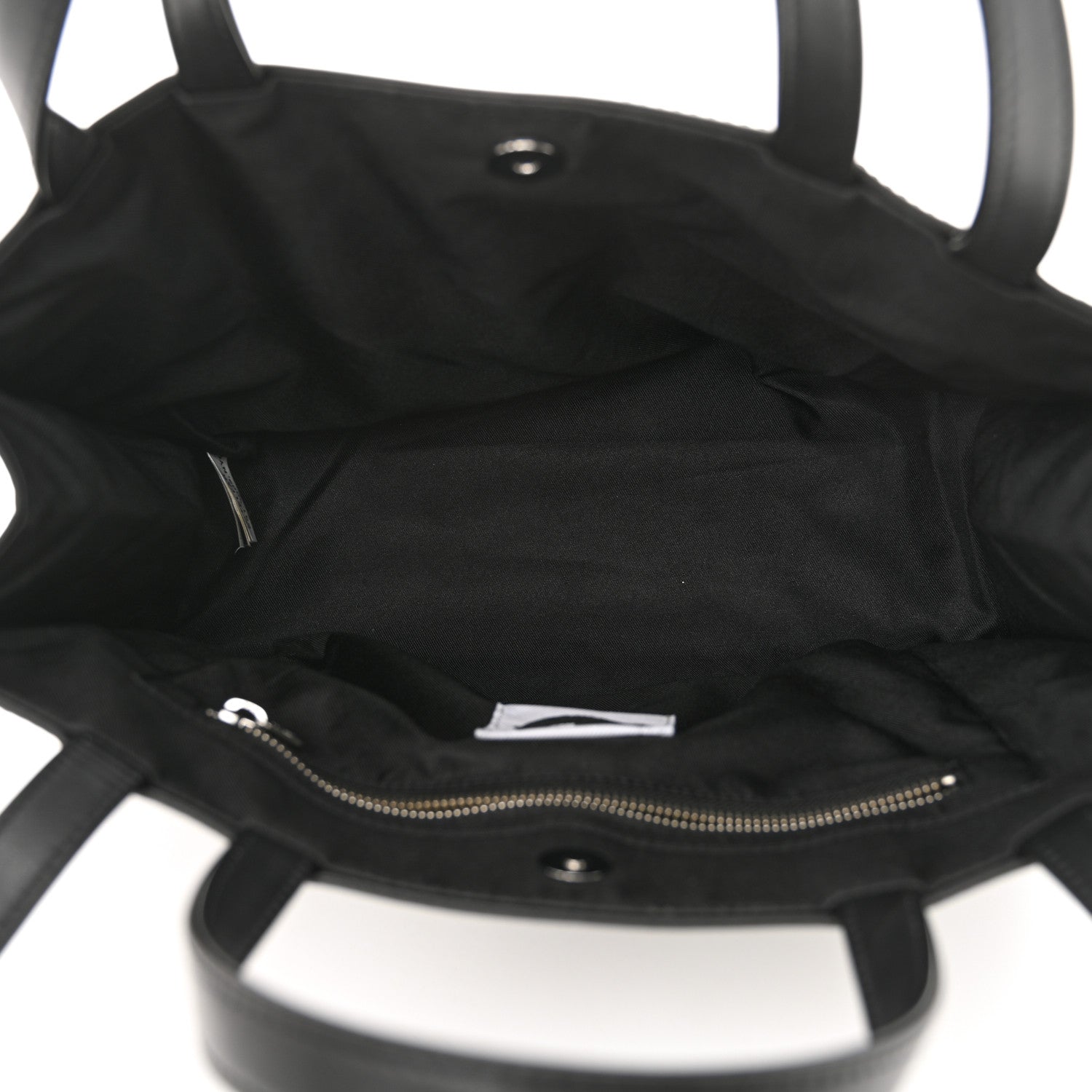 Telfar Vegan Leather Medium Shopping Bag Black 4 of 10