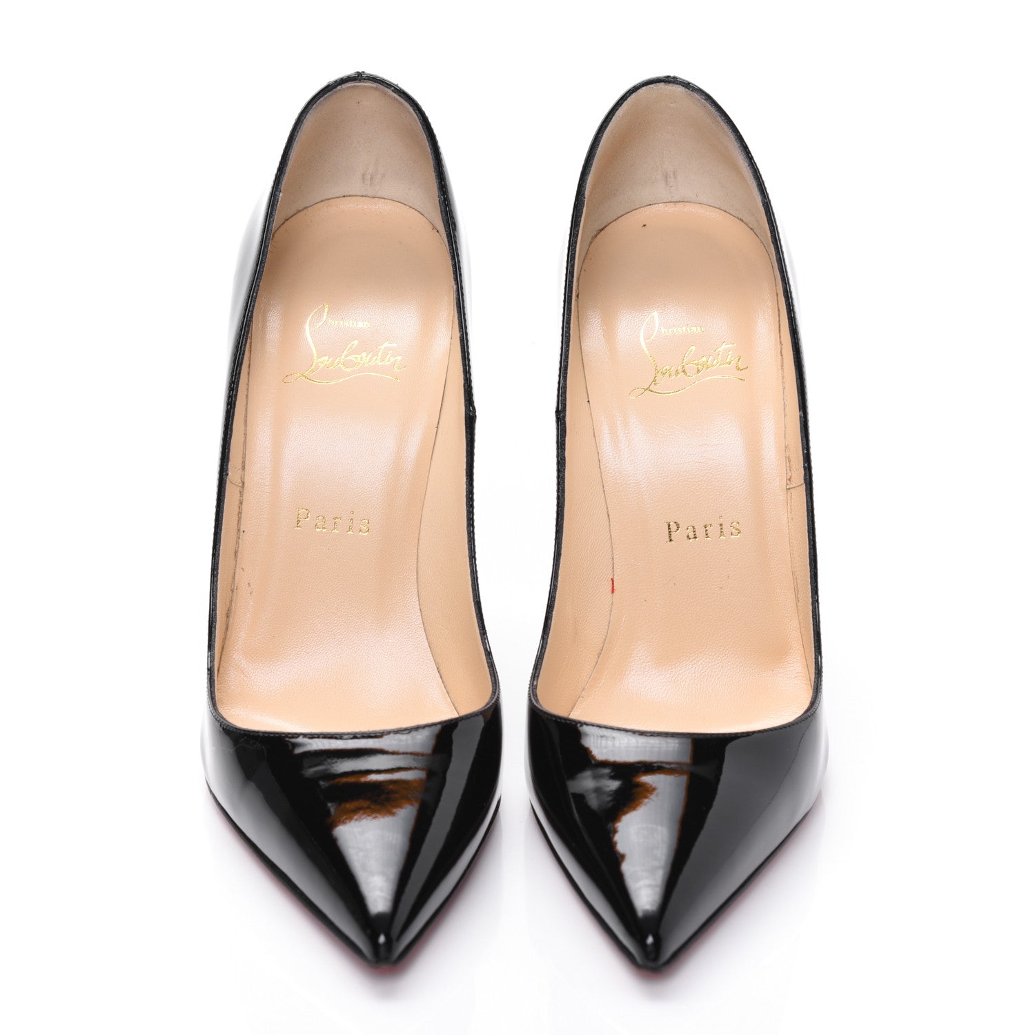 Christian Louboutin Patent So Kate 120 Pumps 37.5 Black 2 of 11