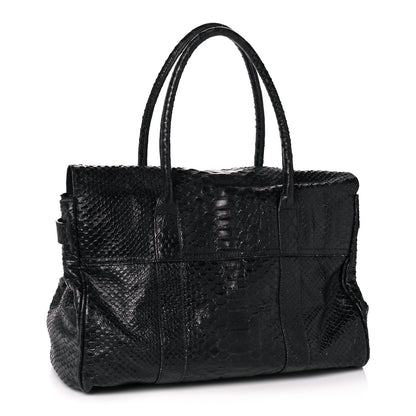 Mulberry Silky Snake Shine Bayswater Ink Blue 3 of 17