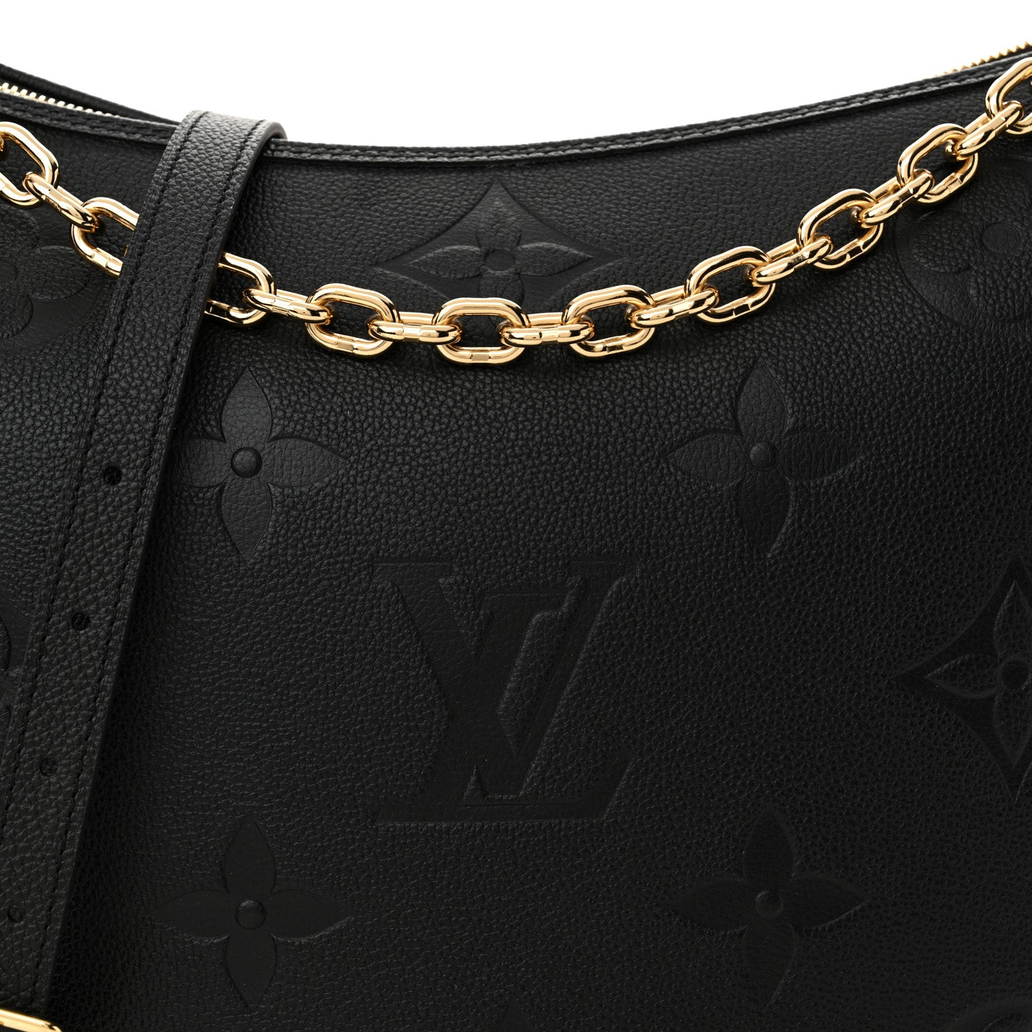 Louis Vuitton Empreinte Monogram Giant Loop Hobo Black 8 of 11