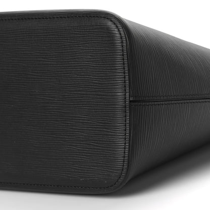 Louis Vuitton Epi Neverfull MM Black 8 of 9