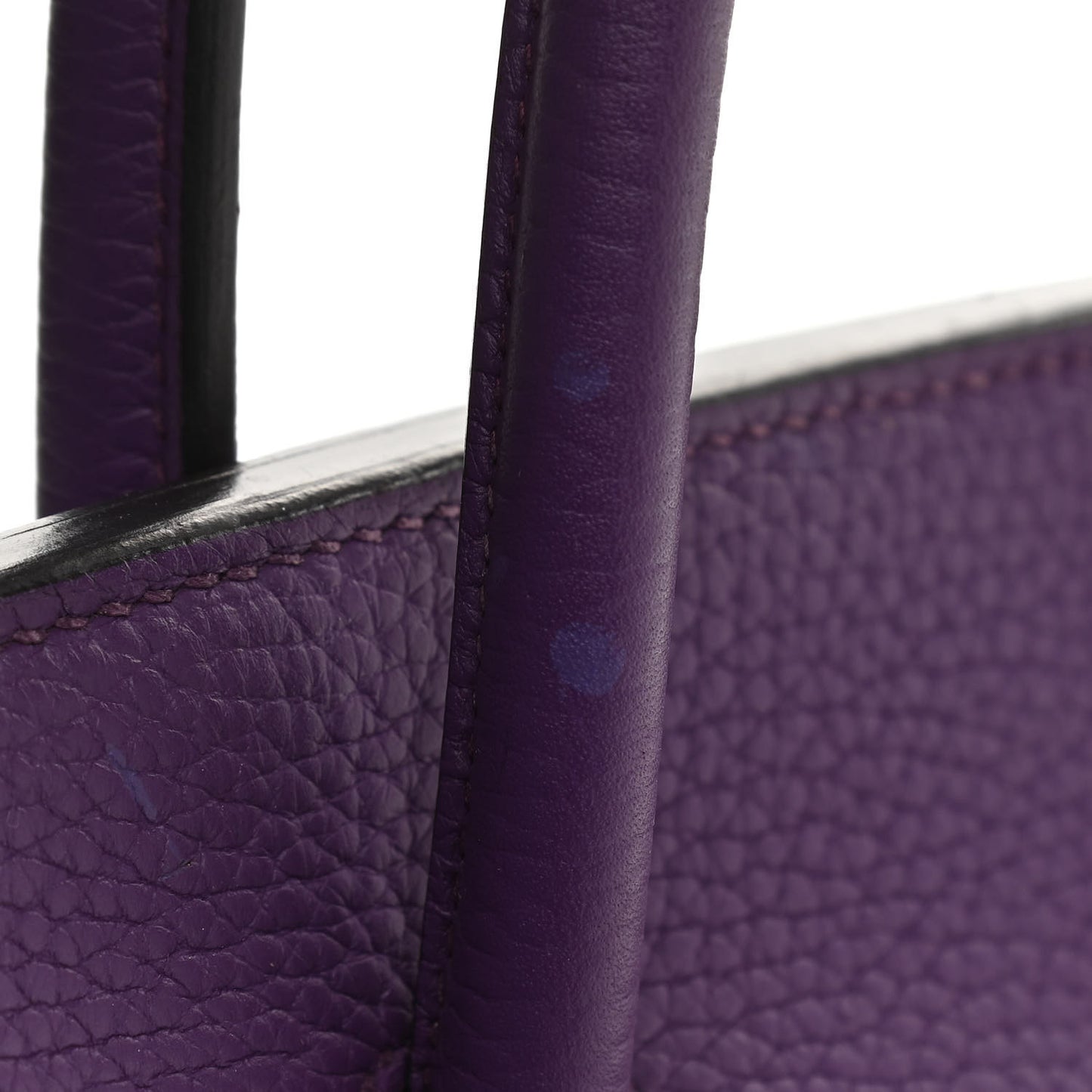 Taurillon Clemence Birkin 35 Ultraviolet