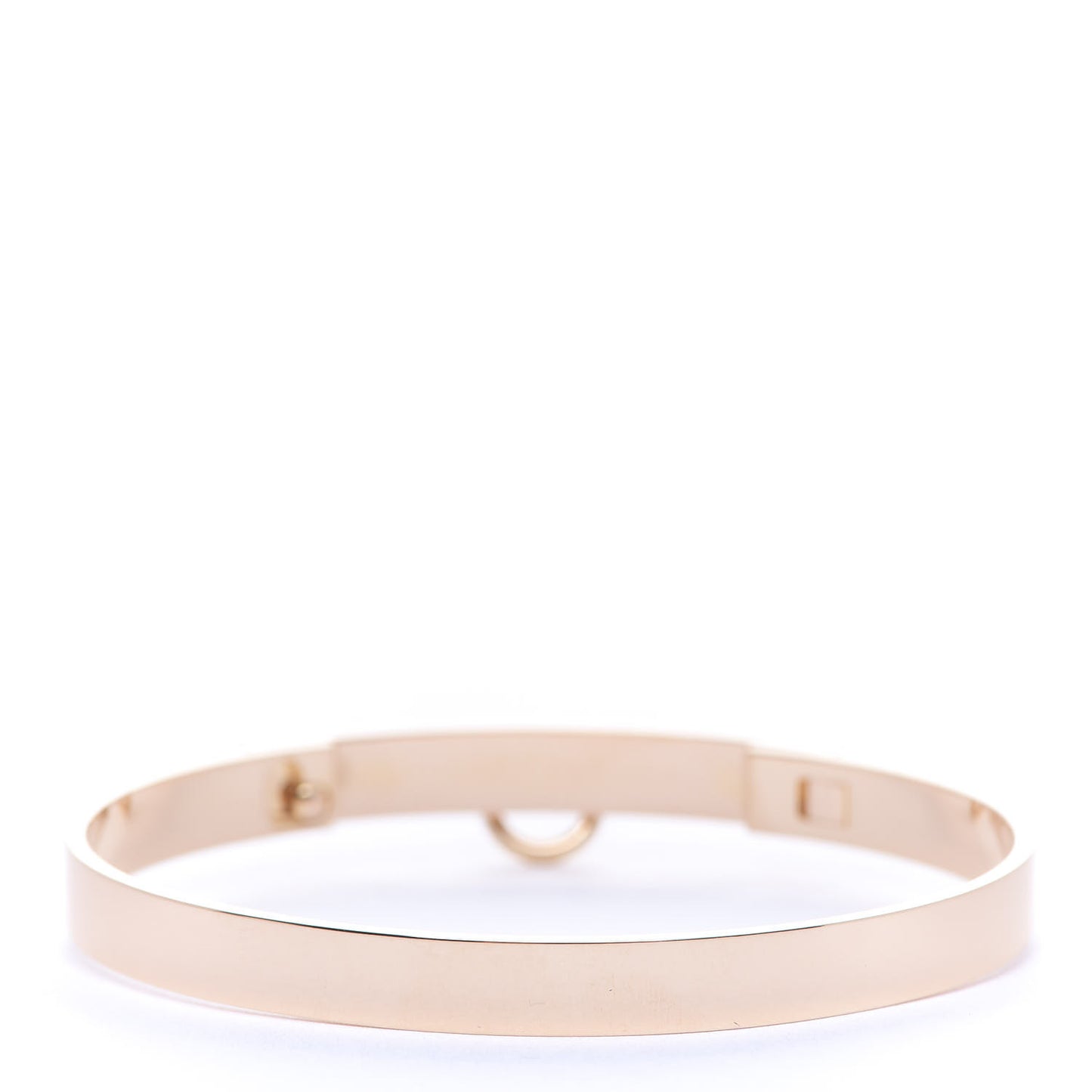 18K Rose Gold Diamond PM Collier De Chien Bracelet ST