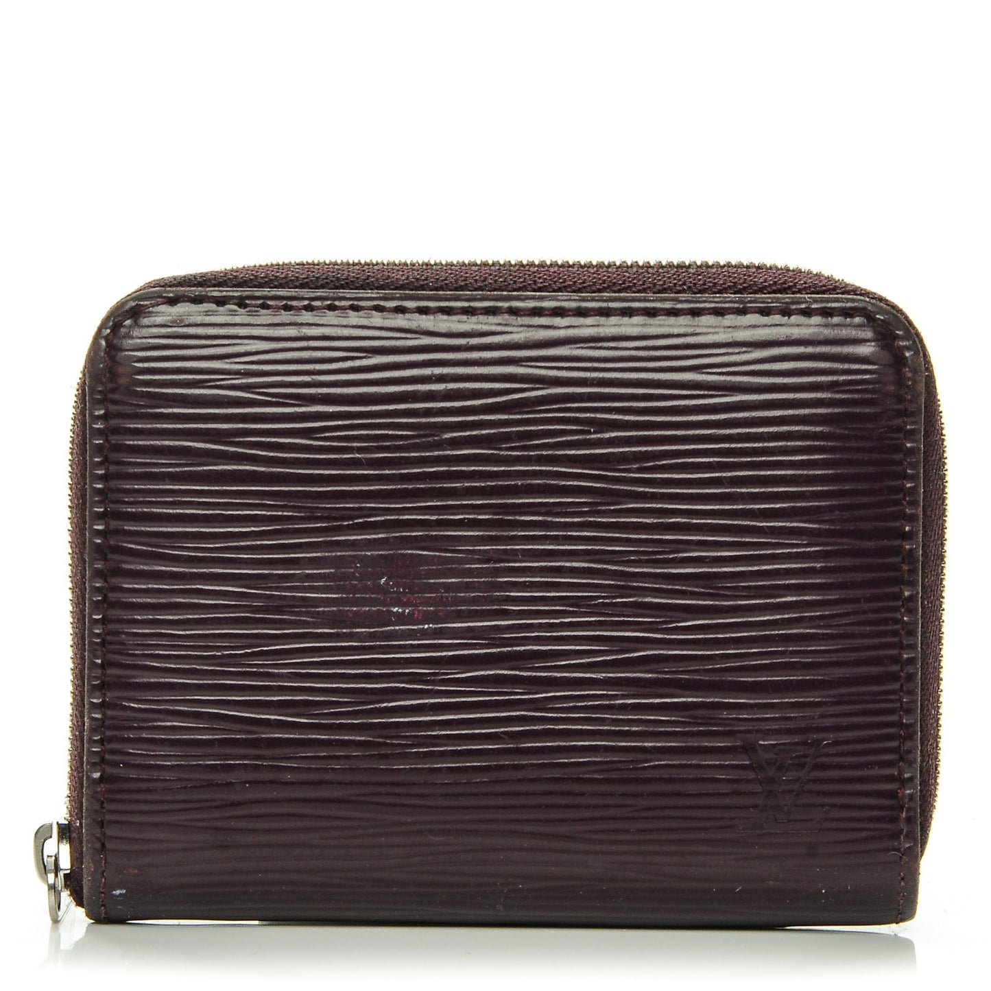 Epi Zippy Coin Purse Cassis