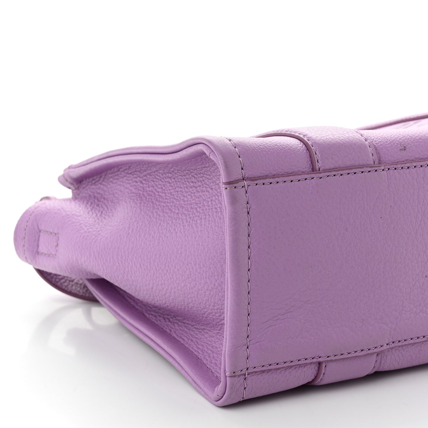 Grained Calfskin Small The Tote Bag Orchid Haze