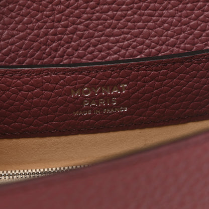 Moynat Carat Calfskin Rejane PM Wood Rose 6 of 9