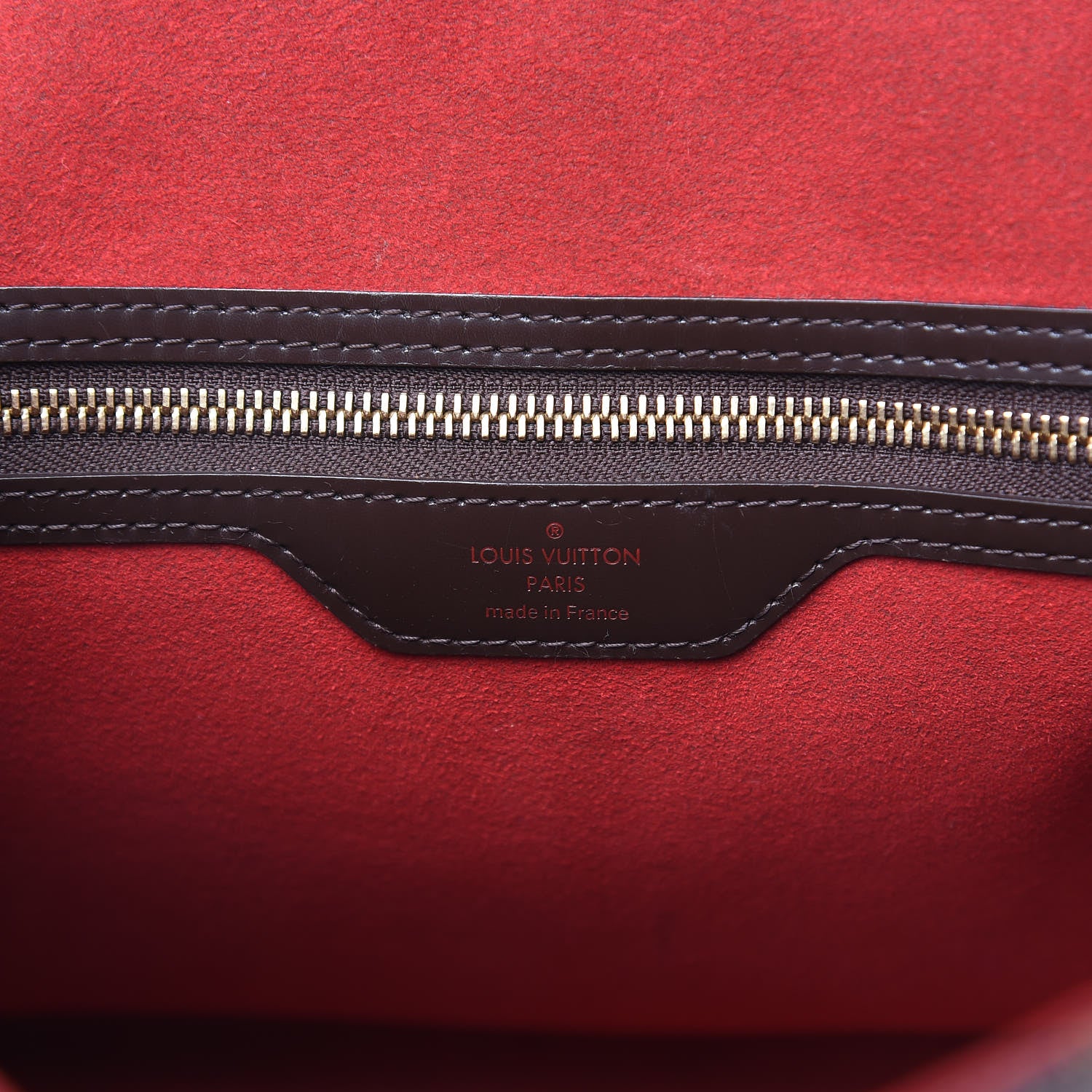 Louis Vuitton Damier Ebene Bergamo GM 6 of 17