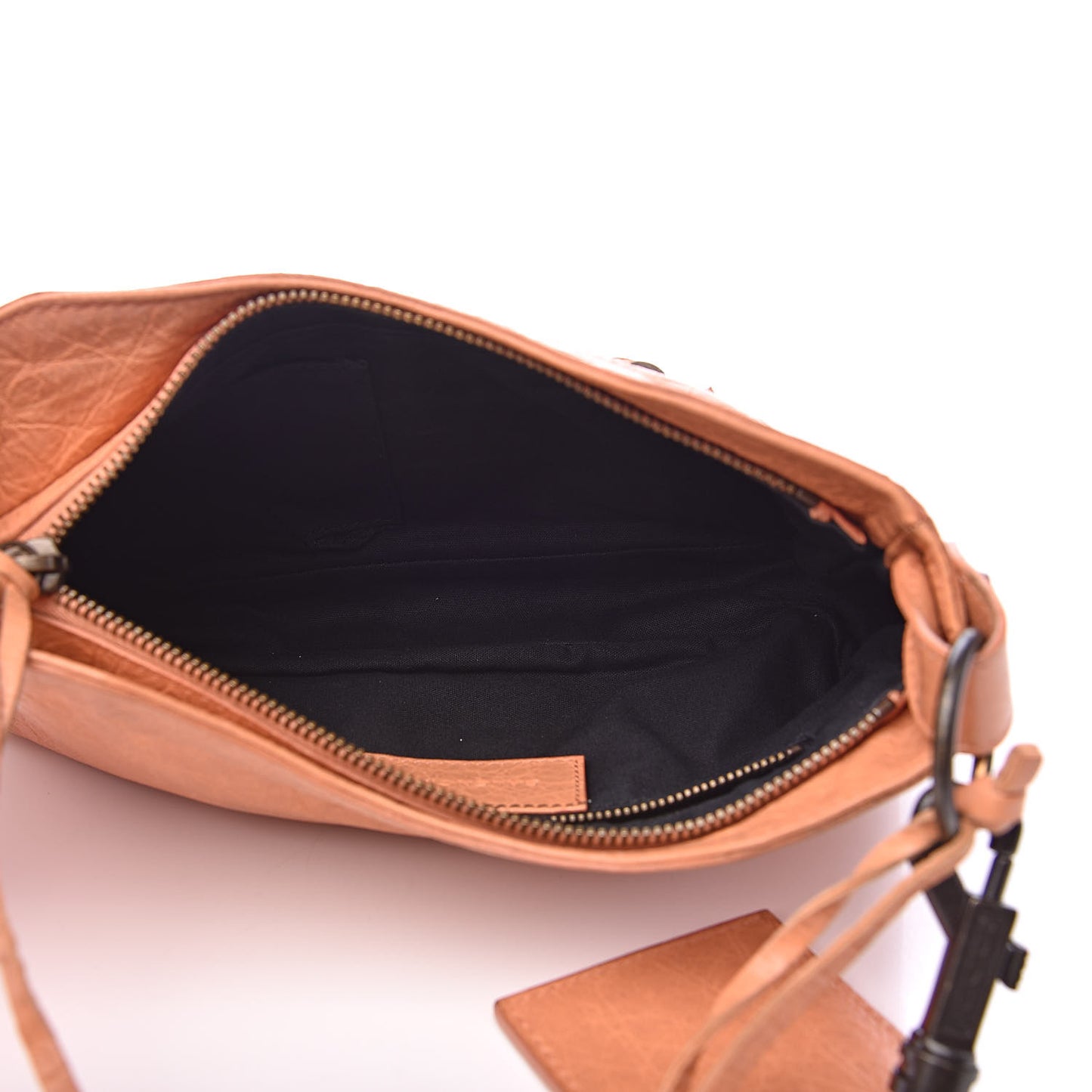 Agneau Classic Hardware Hip Rose Blush
