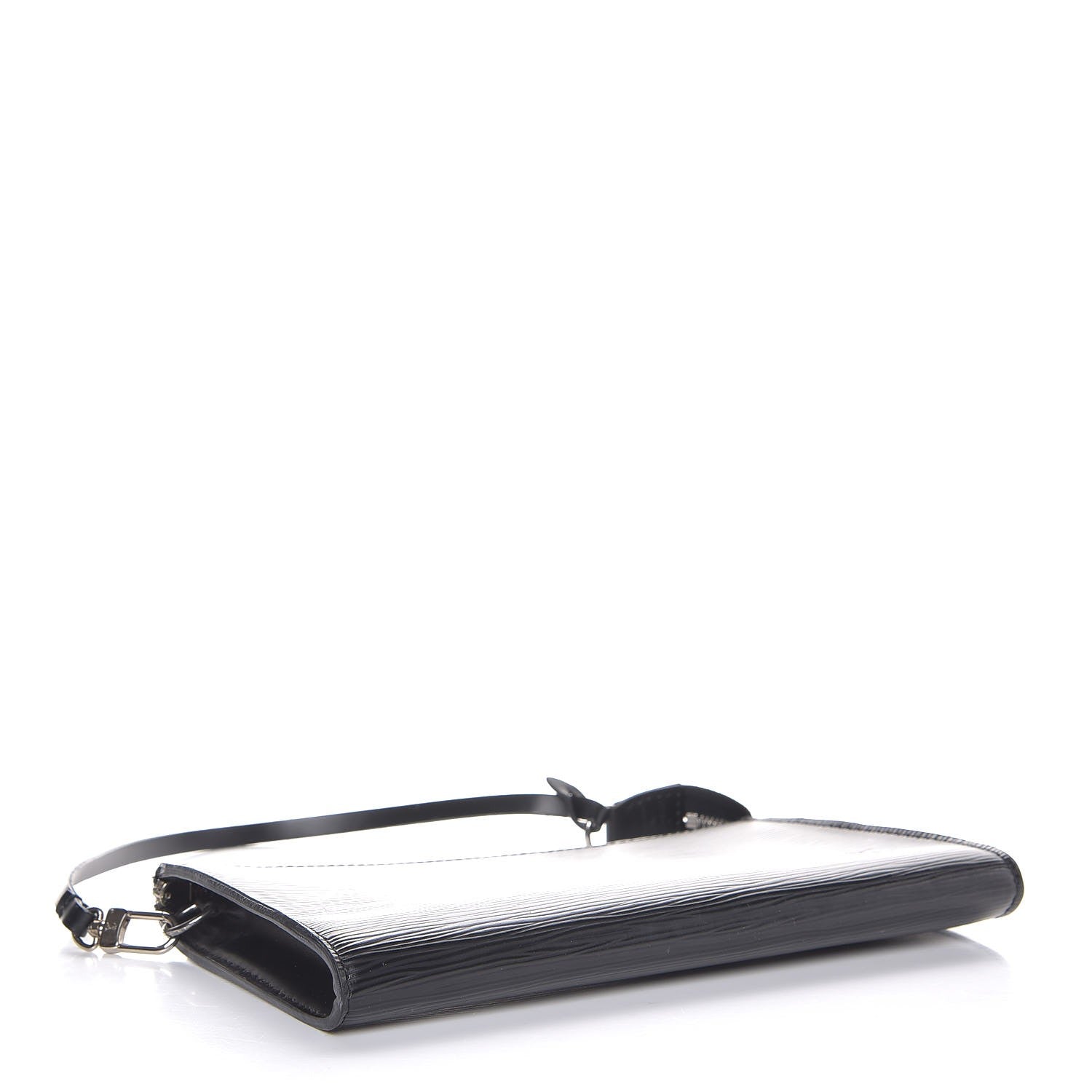 Louis Vuitton Epi Pochette Accessories 24 Black 4 of 9